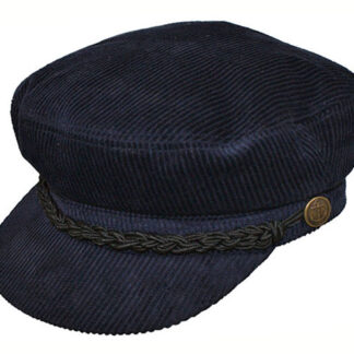 Corduroy Breton Style Cap