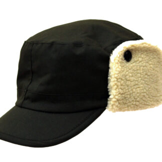 Denton Hats Dakota Waxed and Fleece Trapper Style Hat